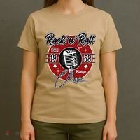 Sock Hop Clothes 50s Greaser Doo Wop Retro Rockabilly 1 T-Shirt thumb 4