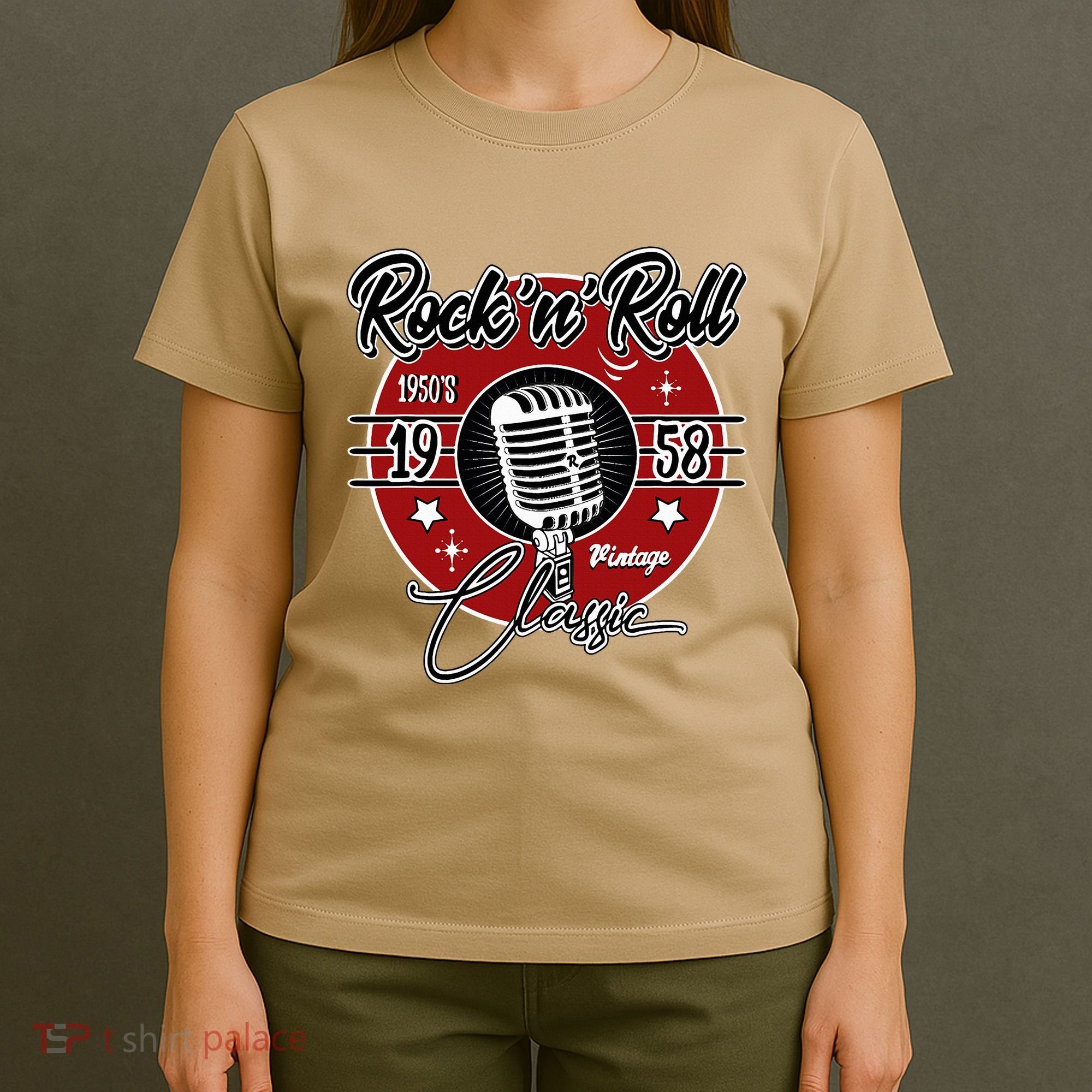 Sock Hop Clothes 50s Greaser Doo Wop Retro Rockabilly 1 T-Shirt