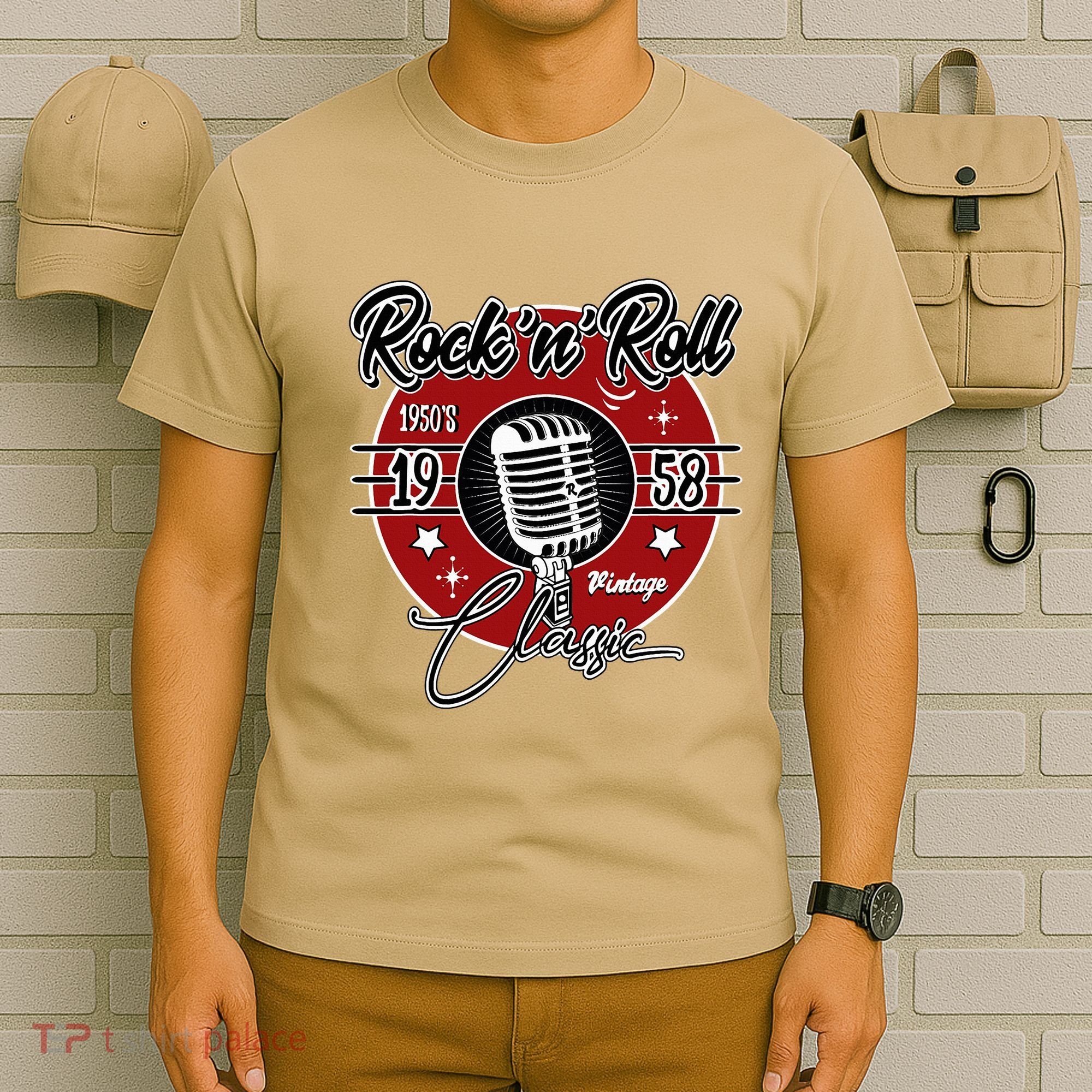 Sock Hop Clothes 50s Greaser Doo Wop Retro Rockabilly 1 T-Shirt