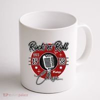 Sock Hop Clothes 50s Greaser Doo Wop Retro Rockabilly 1 Coffee Mug thumb 1