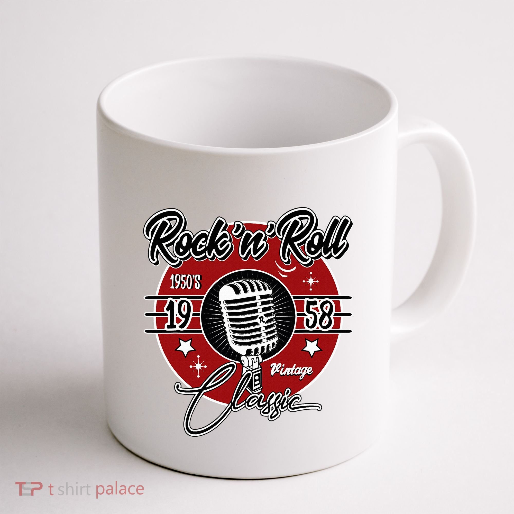 Sock Hop Clothes 50s Greaser Doo Wop Retro Rockabilly 1 Coffee Mug