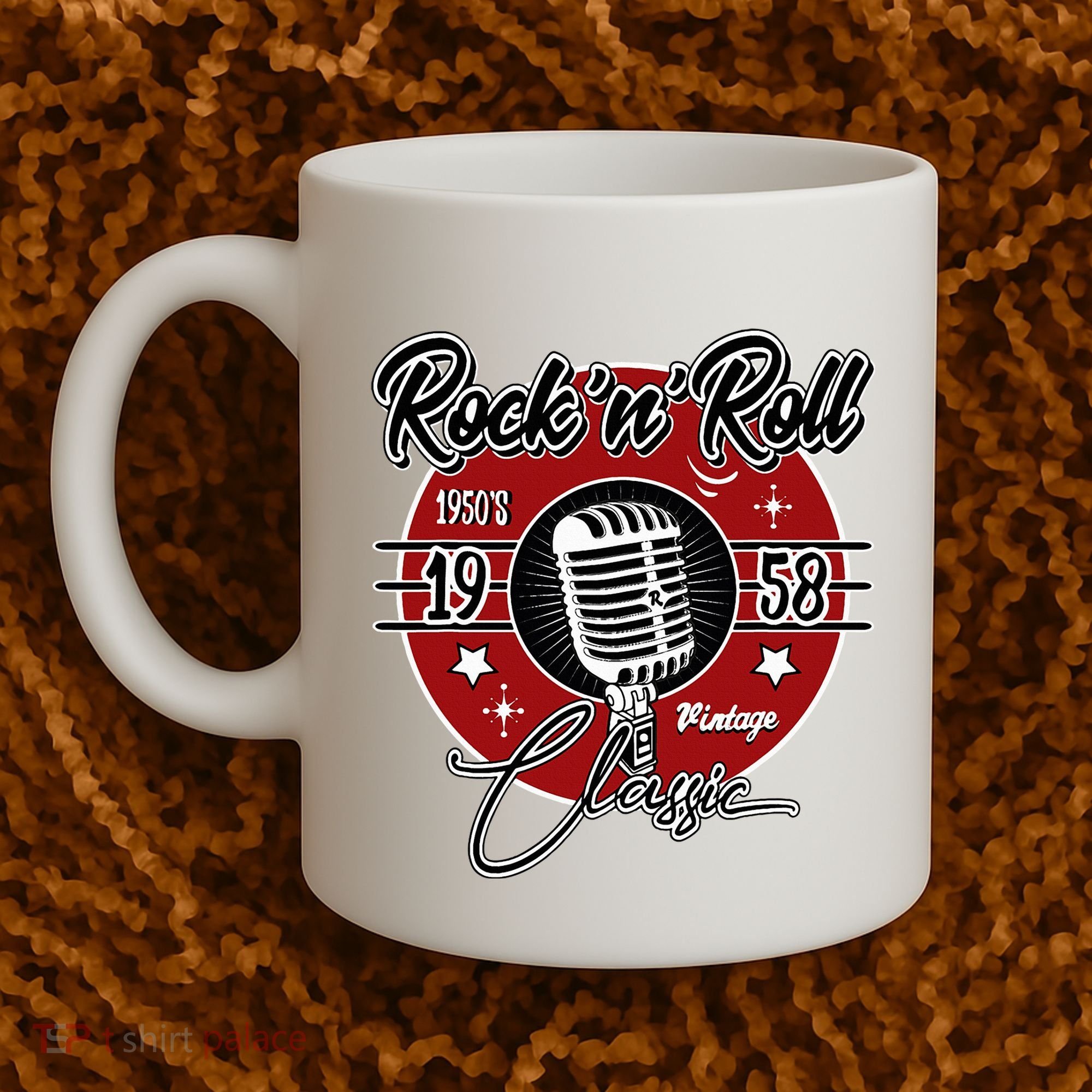 Sock Hop Clothes 50s Greaser Doo Wop Retro Rockabilly 1 Coffee Mug