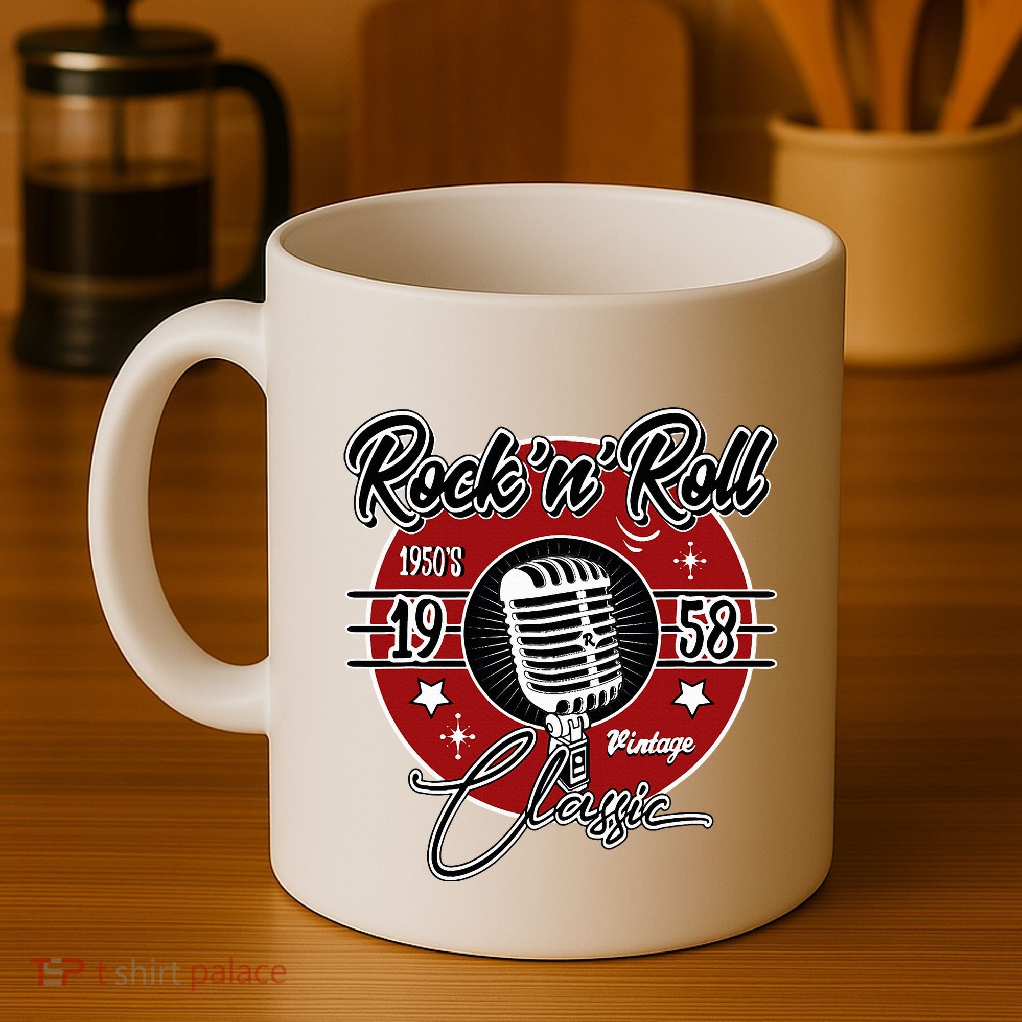 Sock Hop Clothes 50s Greaser Doo Wop Retro Rockabilly 1 Coffee Mug