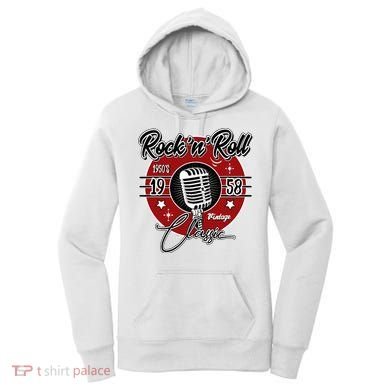 Sock Hop Clothes 50s Greaser Doo Wop Retro Rockabilly 1 Women's Hoodie