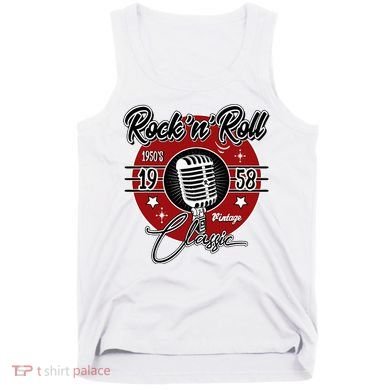 Sock Hop Clothes 50s Greaser Doo Wop Retro Rockabilly 1 Tank Top
