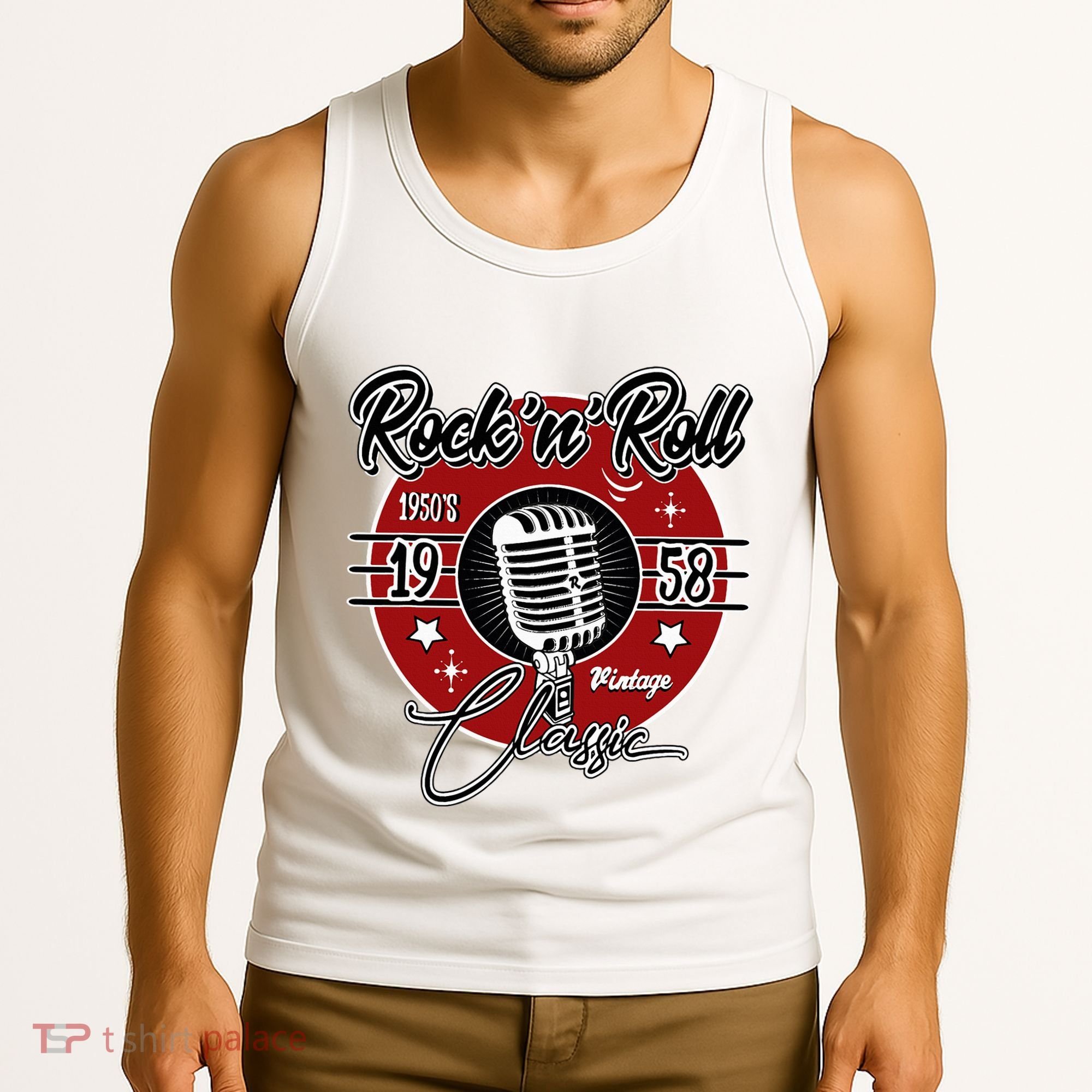 Sock Hop Clothes 50s Greaser Doo Wop Retro Rockabilly 1 Tank Top