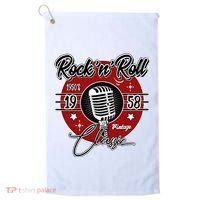 Sock Hop Clothes 50s Greaser Doo Wop Retro Rockabilly 1 Golf Towel thumb 0
