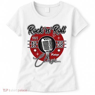 Sock Hop Clothes 50s Greaser Doo Wop Retro Rockabilly 1 Women's T-Shirt