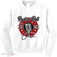 Sock Hop Clothes 50s Greaser Doo Wop Retro Rockabilly 1 Kids Sweatshirt thumb 0