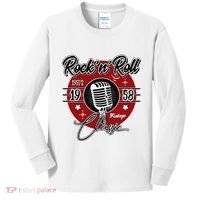 Sock Hop Clothes 50s Greaser Doo Wop Retro Rockabilly 1 Kids Long Sleeve Shirt thumb 0