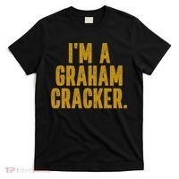 Smores Halloween Costume I'm A Graham Cracker Instant Lazy Halloween Costume Party T-Shirt thumb 0