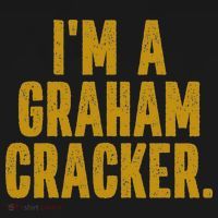 Smores Halloween Costume I'm A Graham Cracker Instant Lazy Halloween Costume Party T-Shirt thumb 7