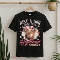Scottish Highland Cow Just a  Who Loves Highland Cows T-Shirt thumb 2