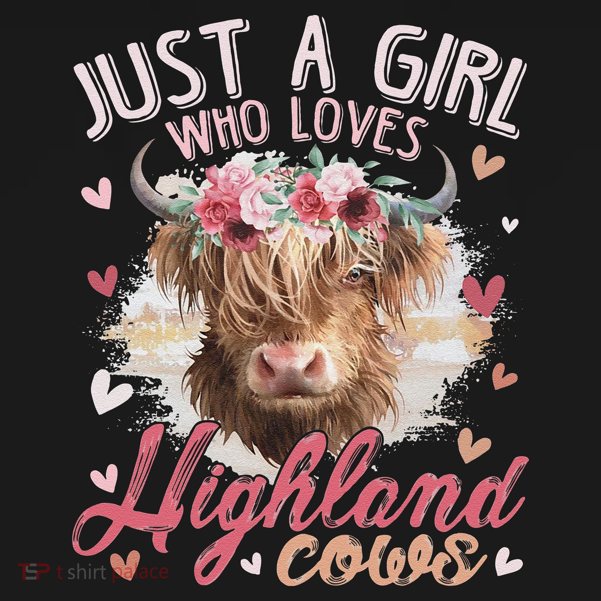 Scottish Highland Cow Just a  Who Loves Highland Cows Women's Tank Top