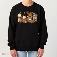 Scottish Highland Cow Sunflower Fall Vibes Coffee Lover Women's Sweatshirt thumb 0