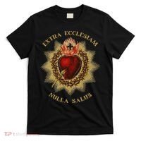 Roman Catholic Sacred Heart Conservative Gift T-Shirt thumb 0
