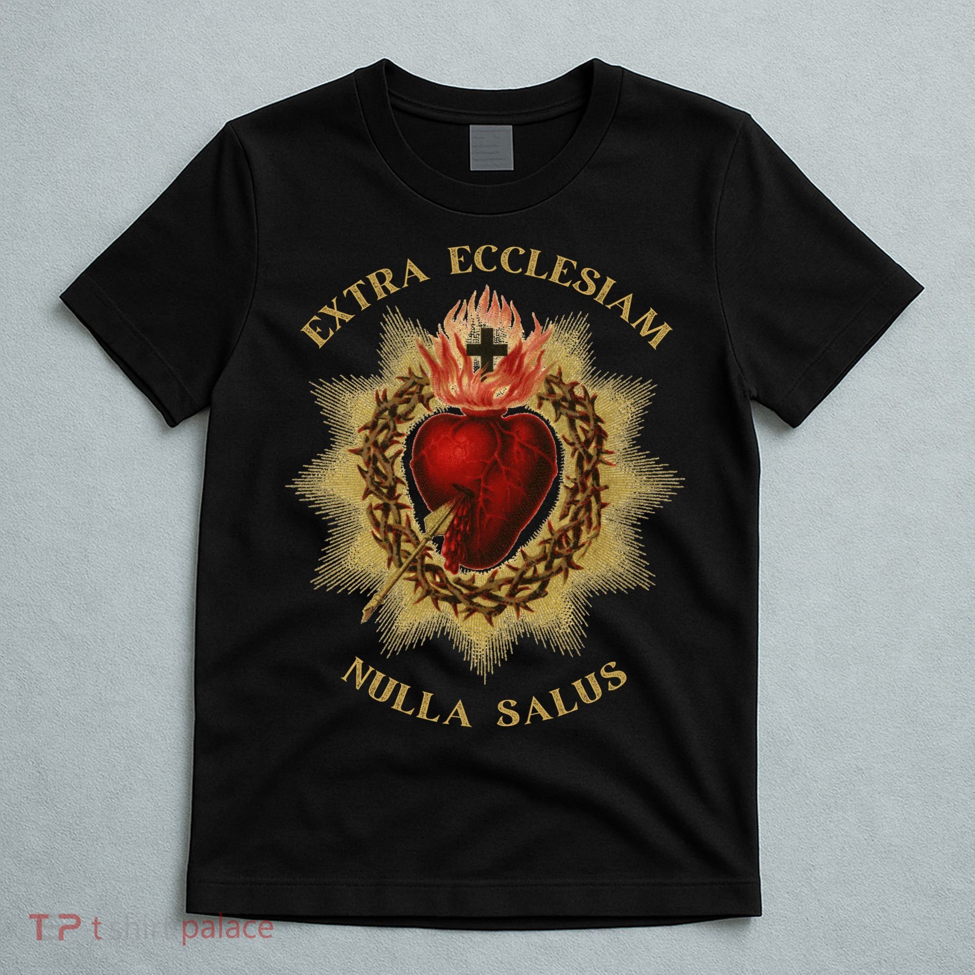 Roman Catholic Sacred Heart Conservative Gift T-Shirt