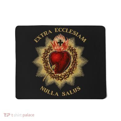 Roman Catholic Sacred Heart Conservative Gift Mousepad