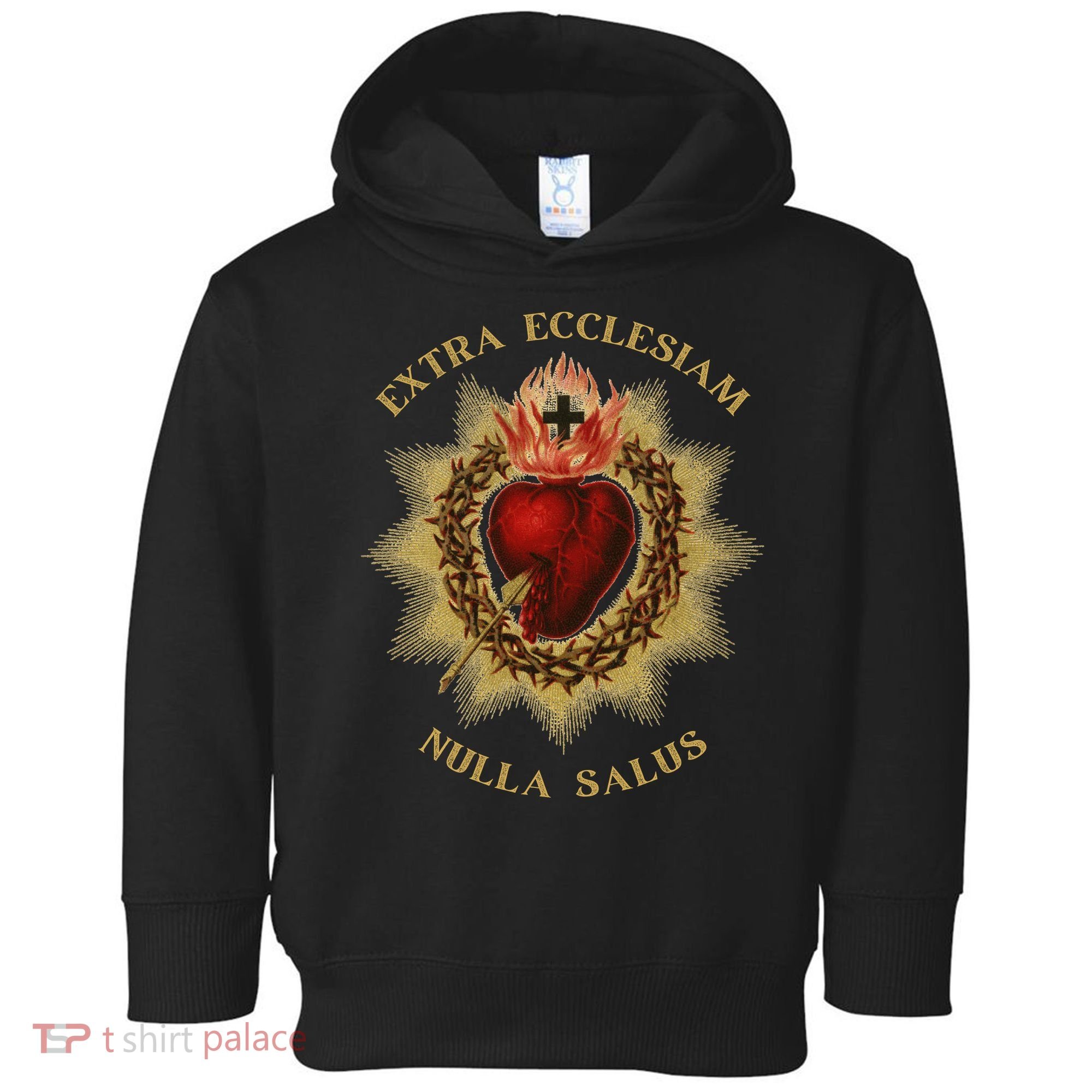 Roman Catholic Sacred Heart Conservative Gift Toddler Hoodie