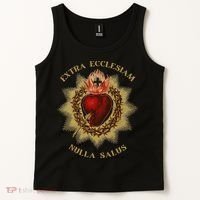 Roman Catholic Sacred Heart Conservative Gift Tank Top thumb 2