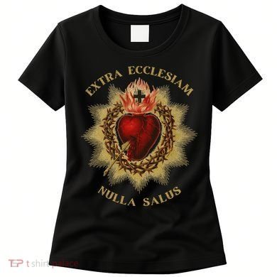 Roman Catholic Sacred Heart Conservative Gift Women's T-Shirt