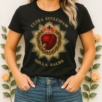 Roman Catholic Sacred Heart Conservative Gift Women's T-Shirt thumb 2