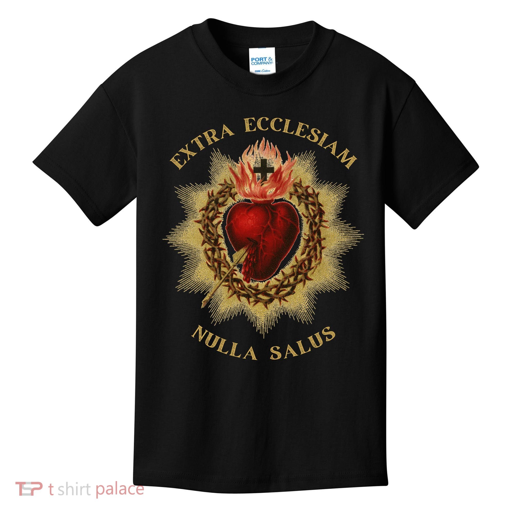 Roman Catholic Sacred Heart Conservative Gift Kids T-Shirt