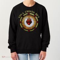 Sacred Heart Conservative Roman Catholic Gift Women's Sweatshirt thumb 0