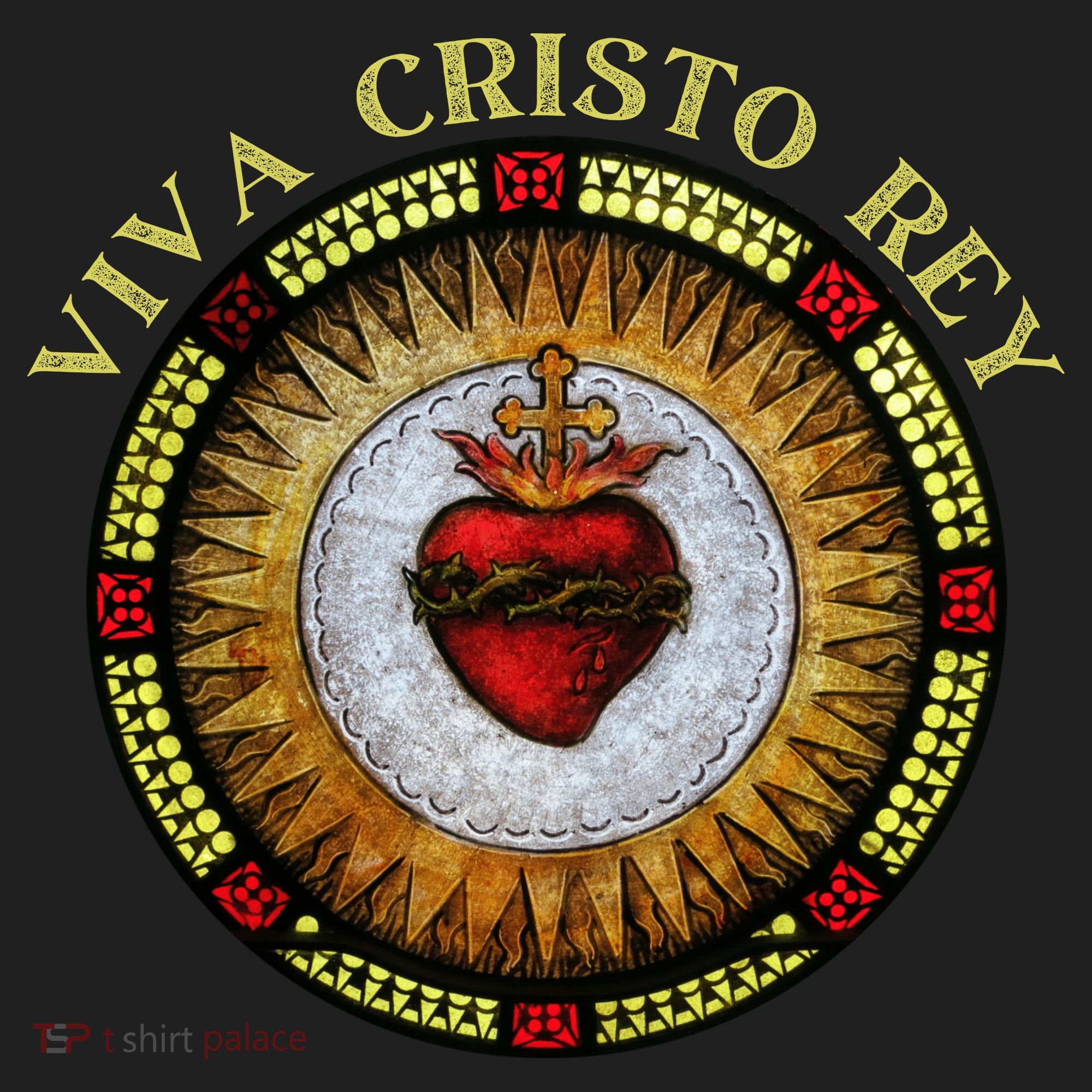 Sacred Heart Conservative Roman Catholic Gift Golf Towel
