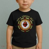Sacred Heart Conservative Roman Catholic Gift Toddler T-Shirt thumb 2