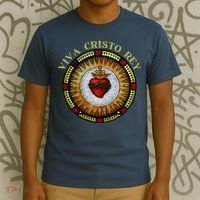 Sacred Heart Conservative Roman Catholic Gift T-Shirt thumb 3