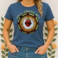 Sacred Heart Conservative Roman Catholic Gift Women's T-Shirt thumb 2