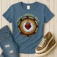Sacred Heart Conservative Roman Catholic Gift Women's T-Shirt thumb 3