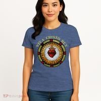 Sacred Heart Conservative Roman Catholic Gift Women's T-Shirt thumb 4