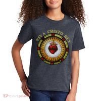 Sacred Heart Conservative Roman Catholic Gift Kids T-Shirt thumb 2