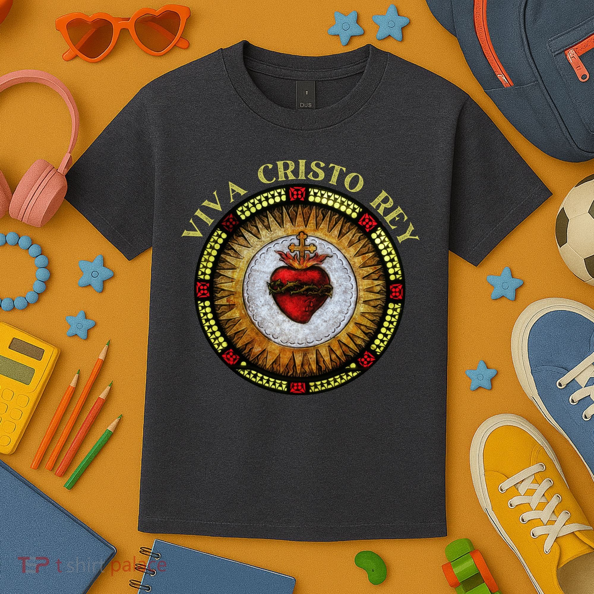 Sacred Heart Conservative Roman Catholic Gift Kids T-Shirt