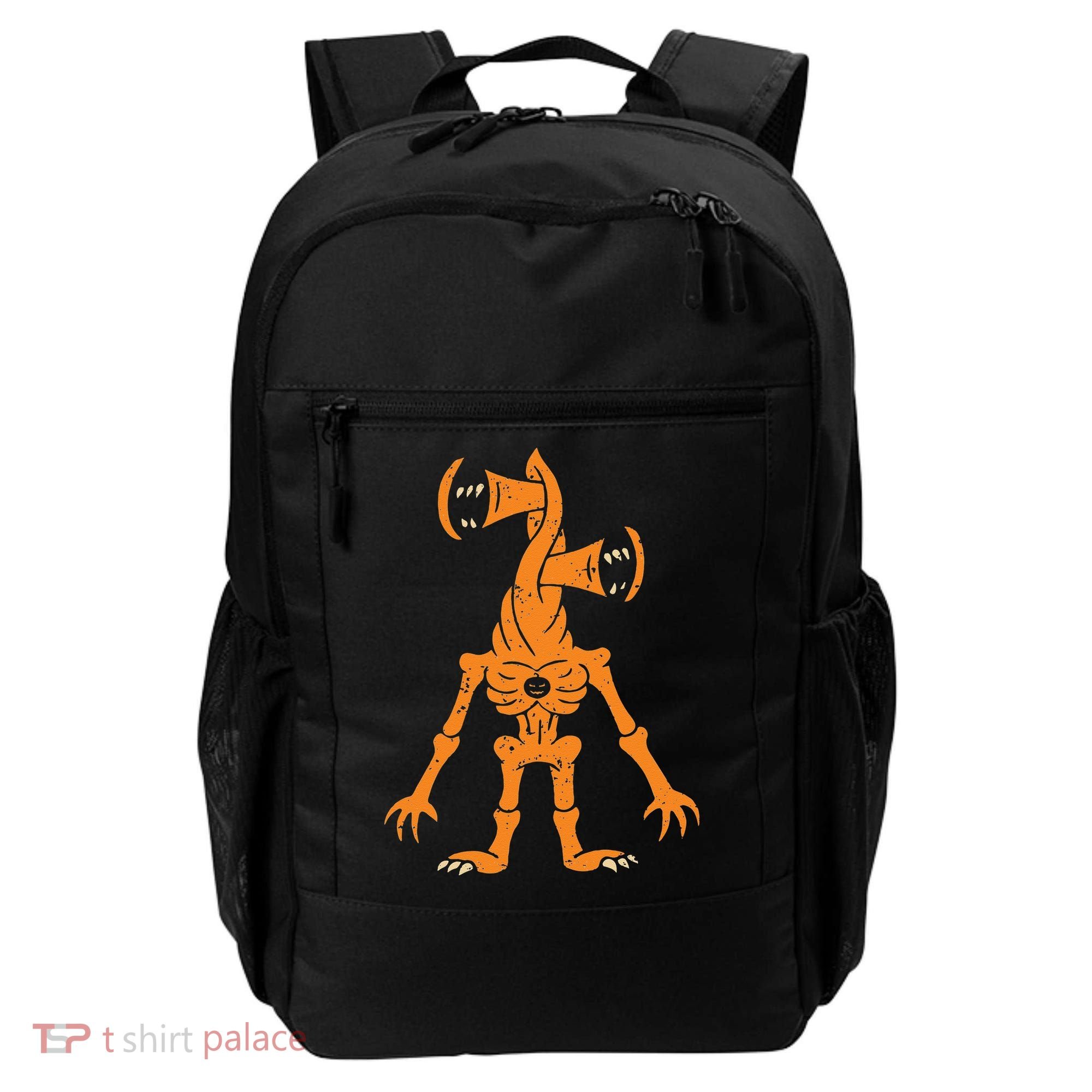 Sirenhead Halloween Costume Scary Horror Pumpkin Backpack