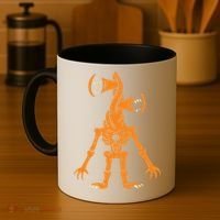 Sirenhead Halloween Costume Scary Horror Pumpkin Coffee Mug thumb 4