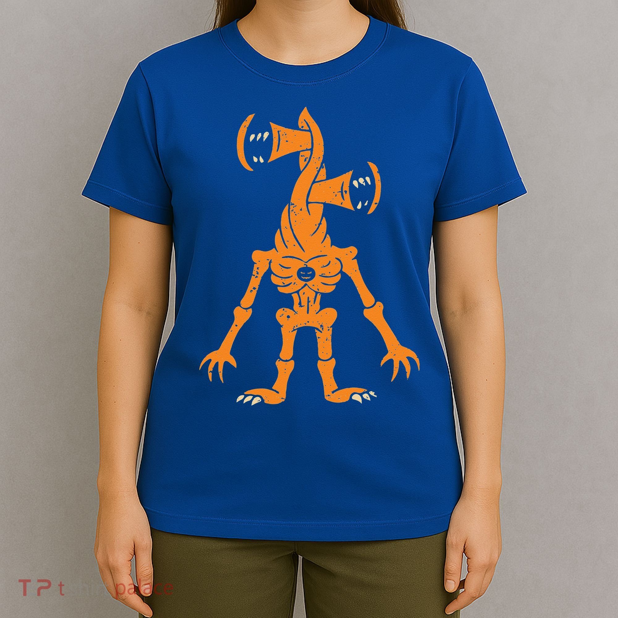 Sirenhead Halloween Costume Scary Horror Pumpkin T-Shirt