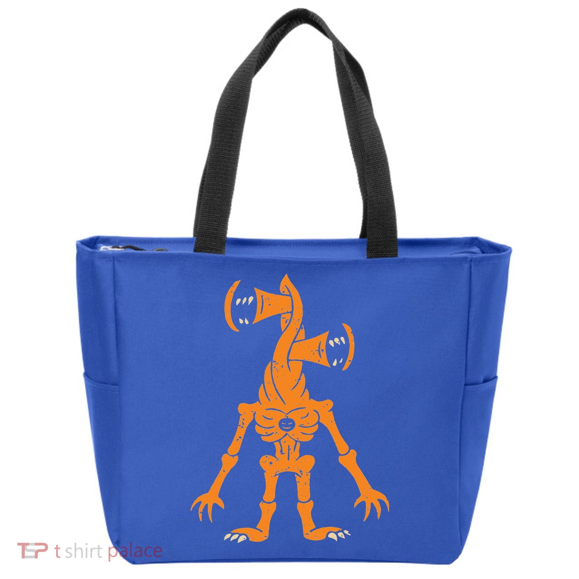 Sirenhead Halloween Costume Scary Horror Pumpkin Tote Bag