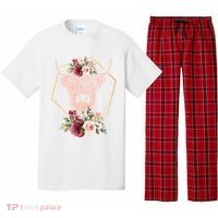 Scottish Highland Cow Cattle Hairy Cow Flowers Woman (1) Pajama Set thumb 0