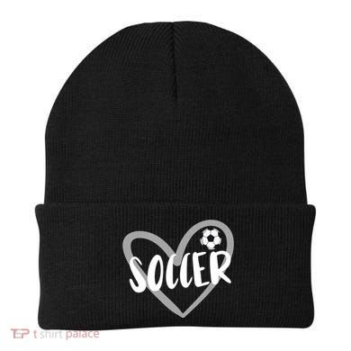 Soccer Heart Cool Gift Beanie