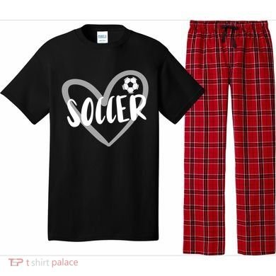 Soccer Heart Cool Gift Pajama Set