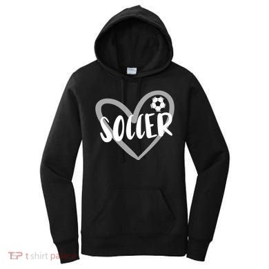 Soccer Heart Cool Gift Women's Hoodie