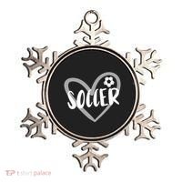 Soccer Heart Cool Gift Ornament thumb 0