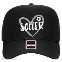 Soccer Heart Cool Gift Hat thumb 0