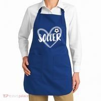 Soccer Heart Cool Gift Apron thumb 2