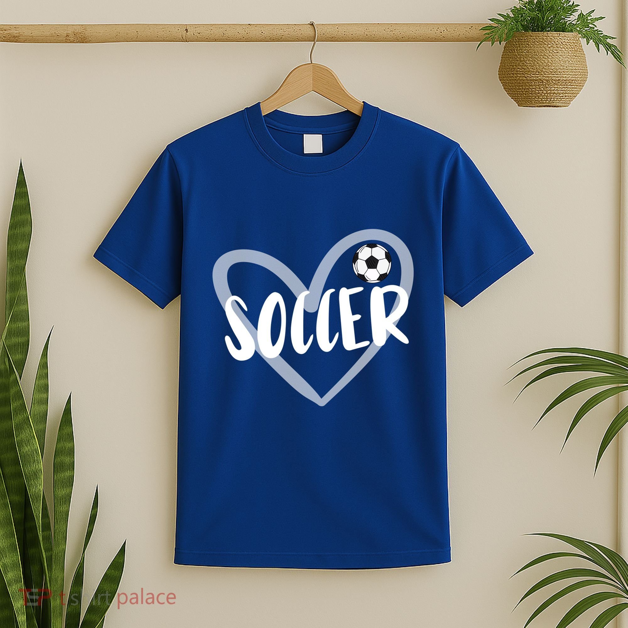 Soccer Heart Cool Gift T-Shirt