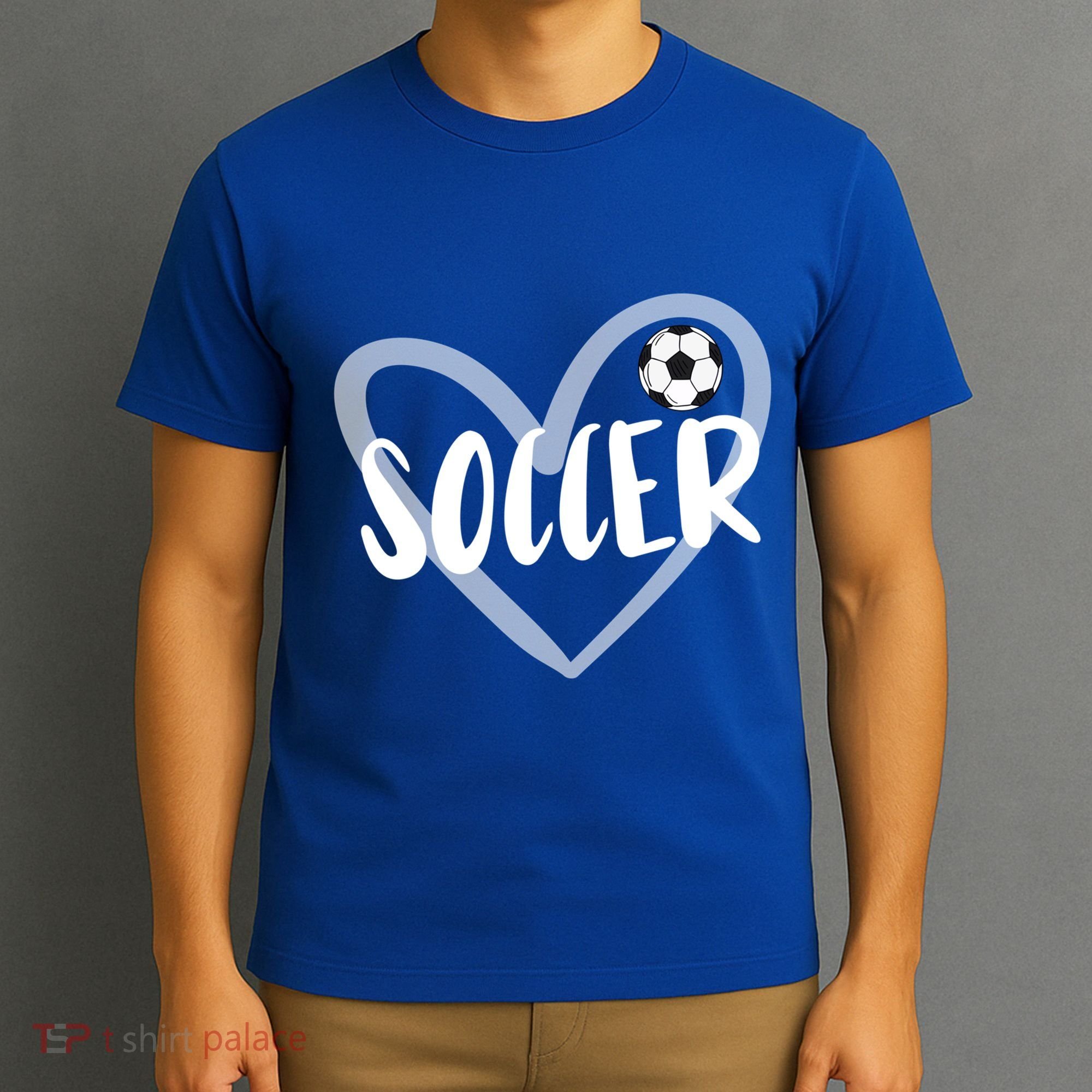Soccer Heart Cool Gift T-Shirt