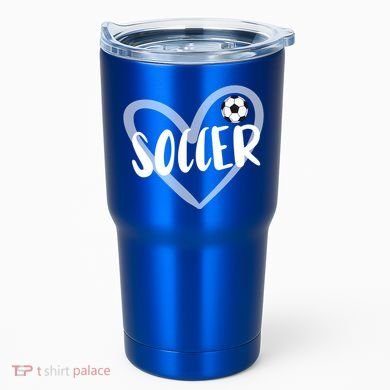 Soccer Heart Cool Gift Tumbler